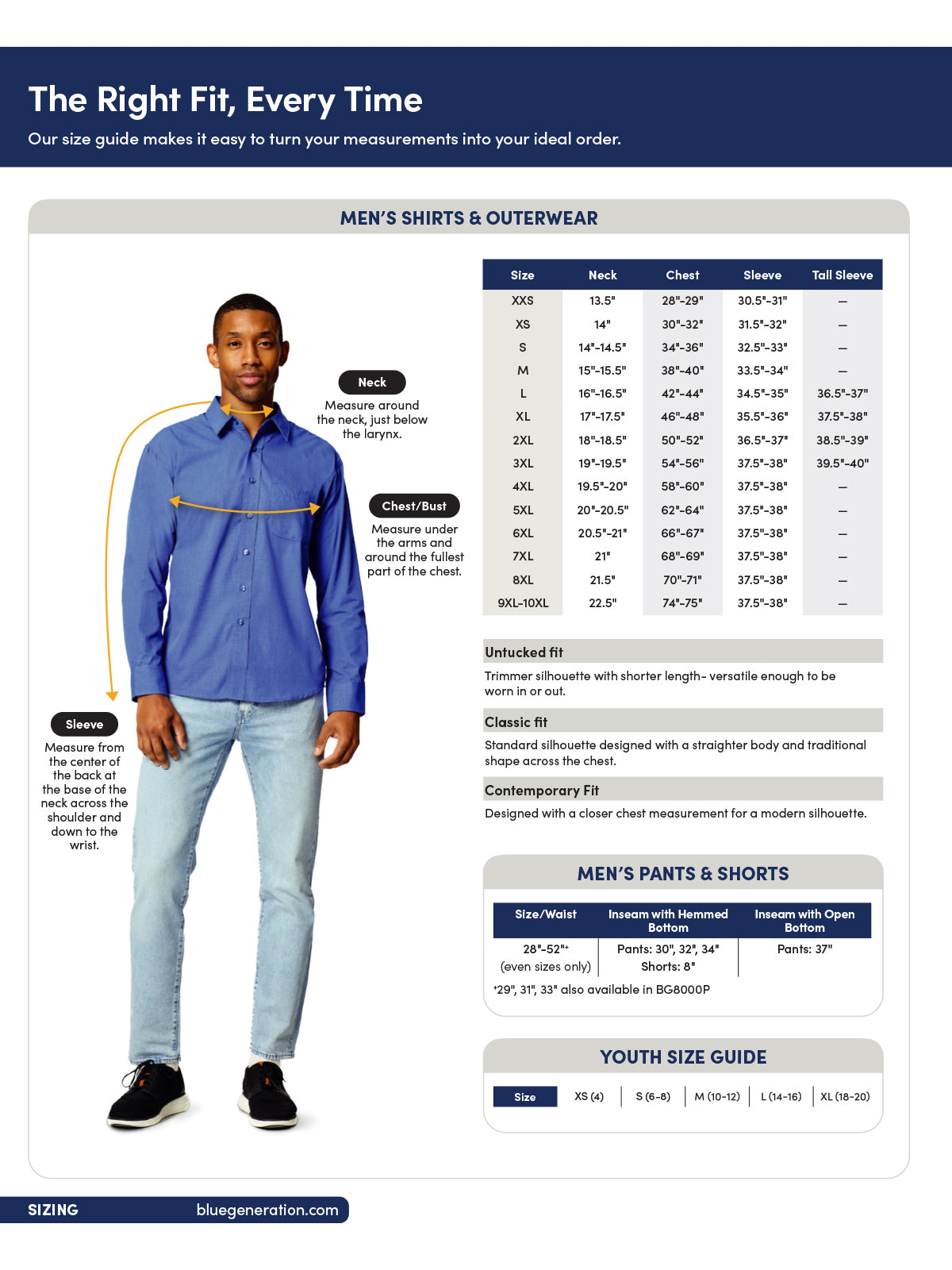 SIZECHART