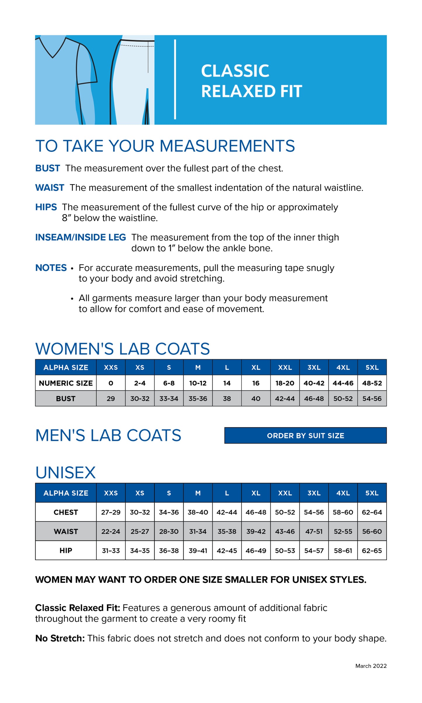 SIZECHART