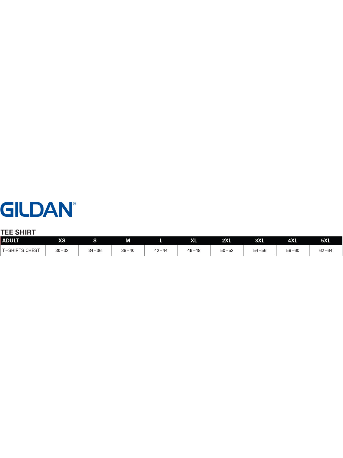 SIZECHART