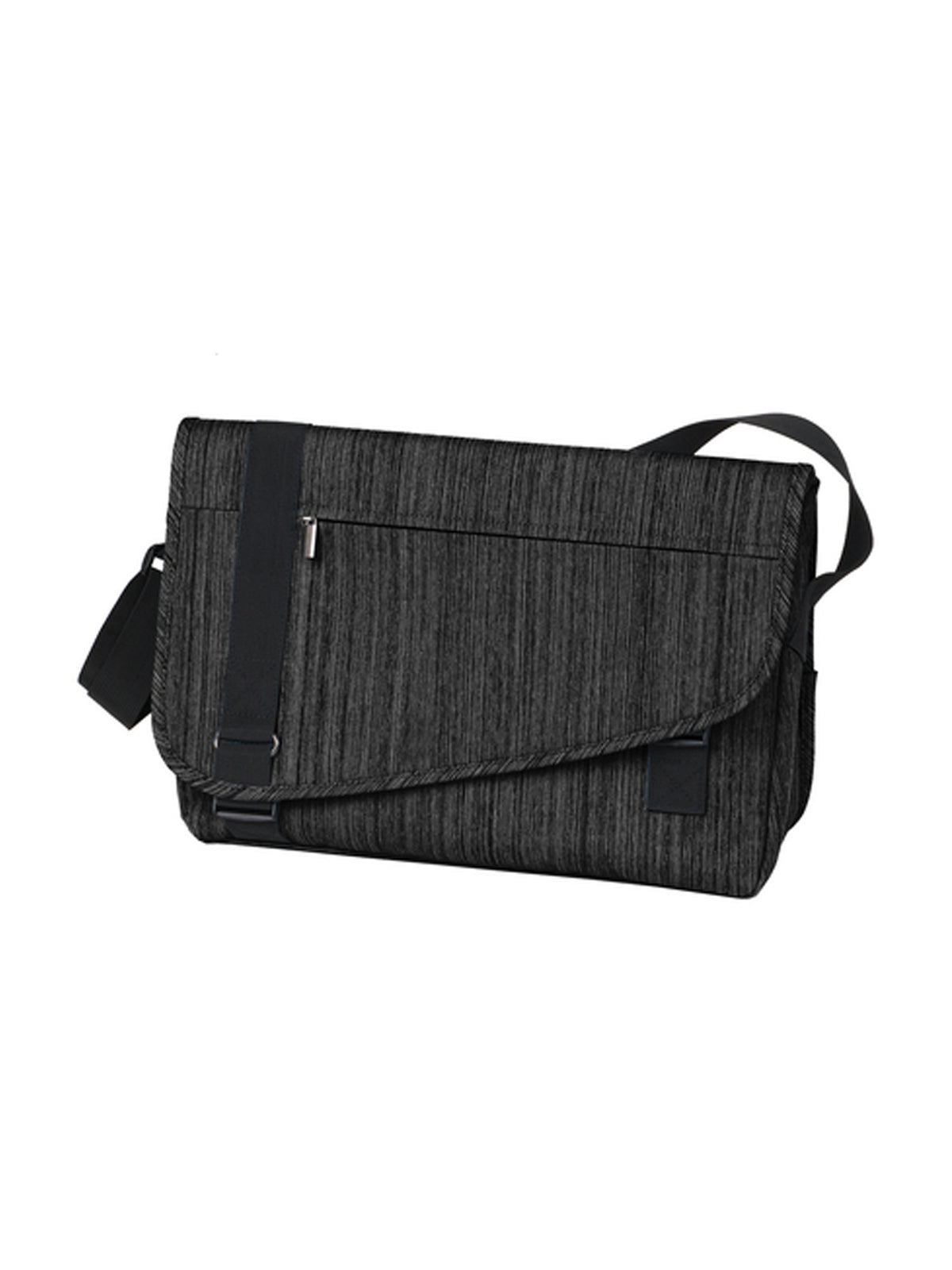3-Pocket Crossbody Messenger Bag - BG303 - Storm