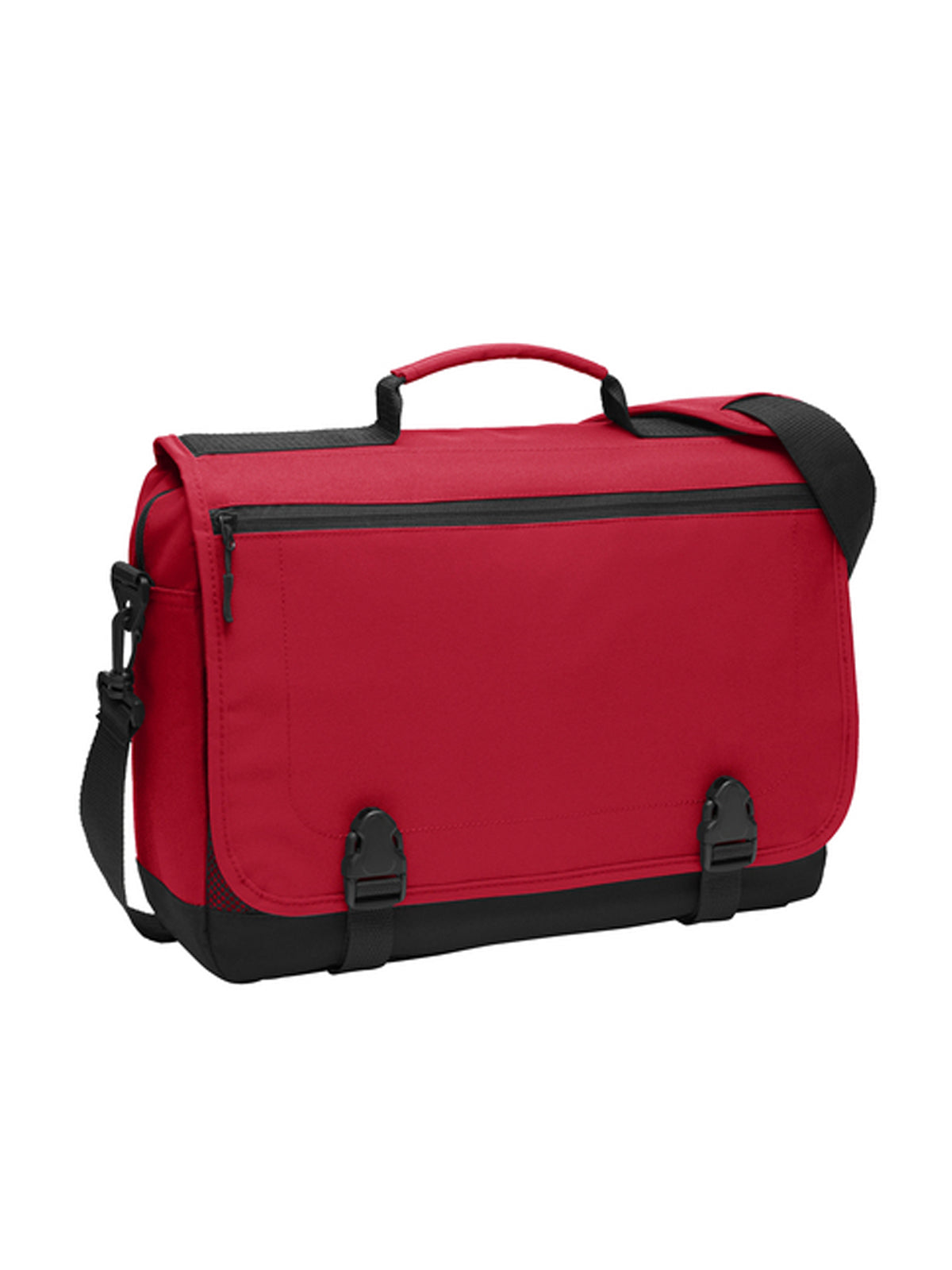 5-Pocket Messenger Briefcase Bag - BG304 - Chili Red