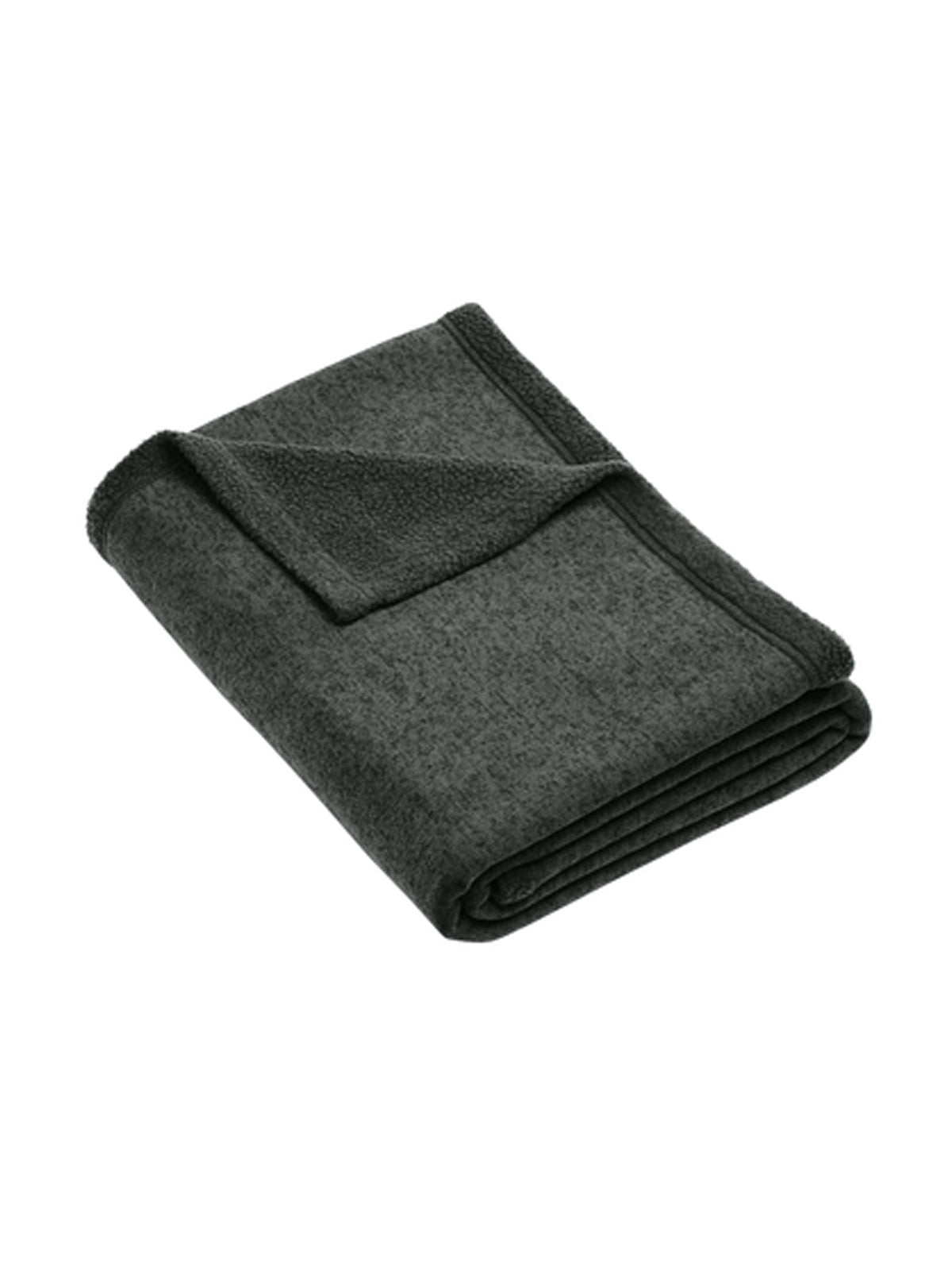 Arc Sweater Fleece Blanket - BP46 - Deep Smoke Heather