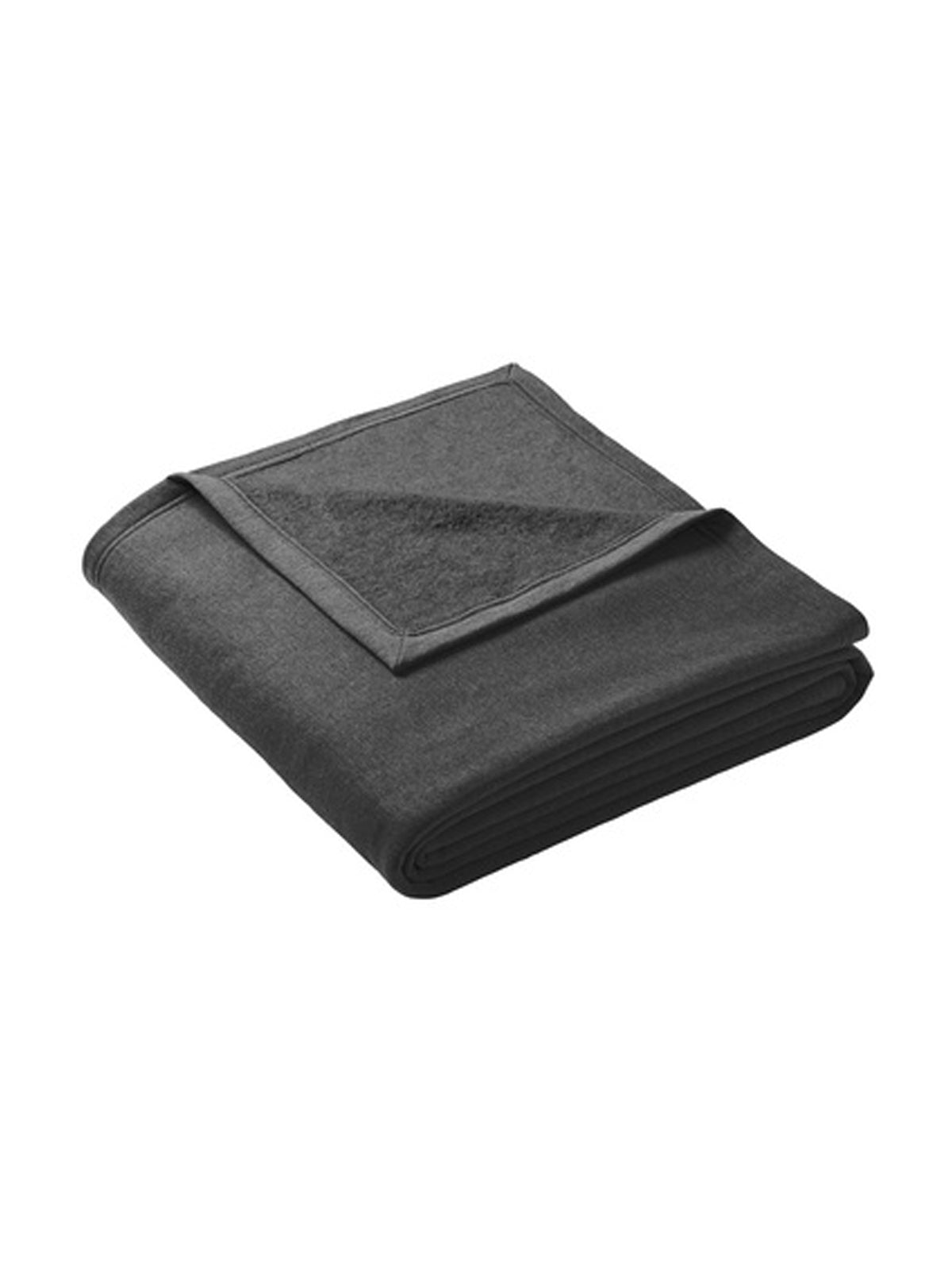 Oversized Core Fleece Blanket - BP79 - Dark Heather Grey