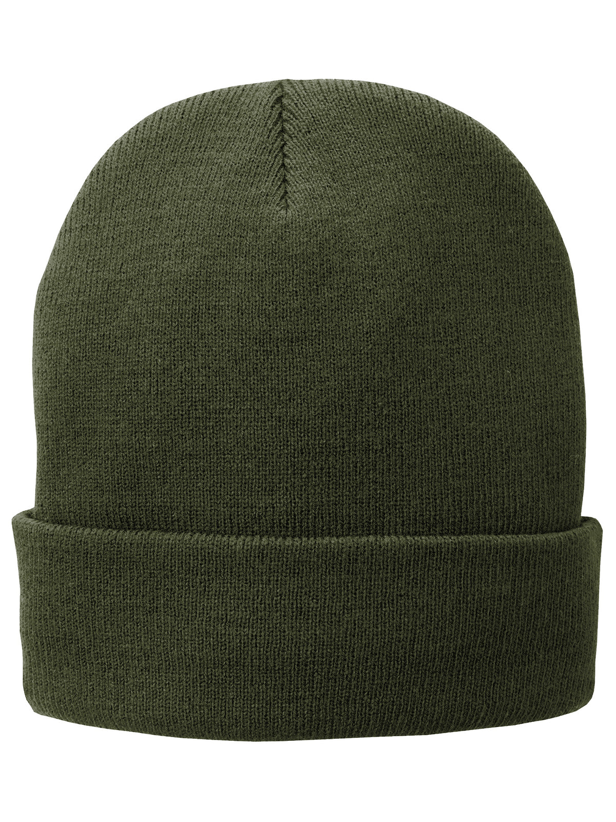 Fleece-Lined Knit Cap - CP90L - Olive Drab Green