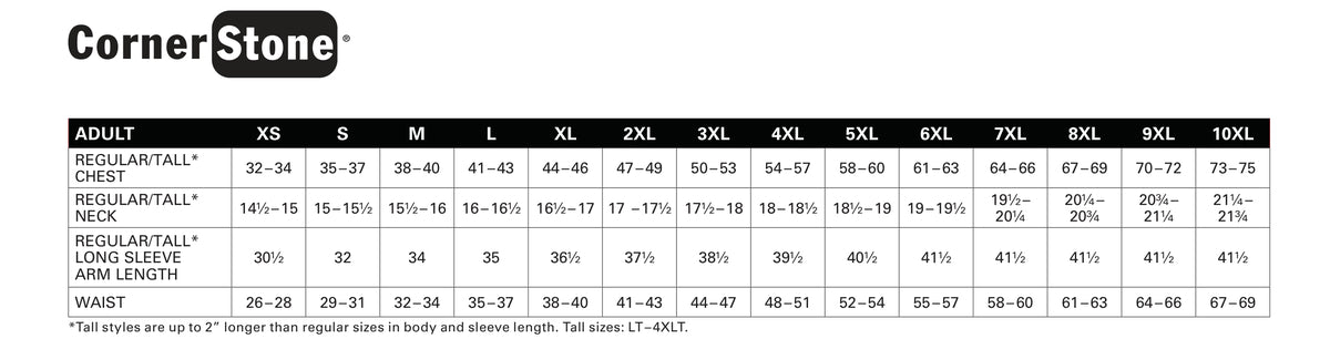 SIZECHART
