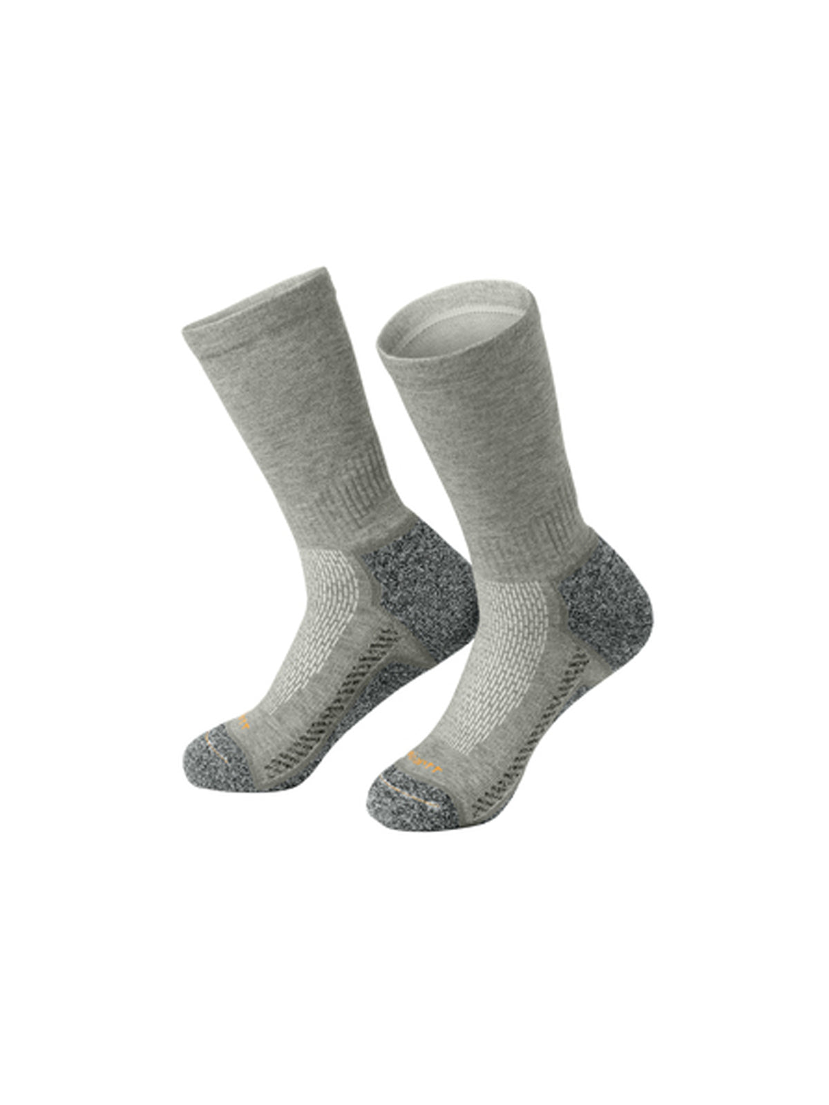 Unisex Midweight 3-Pack Crew Sock - CTSC4223 - Charcoal