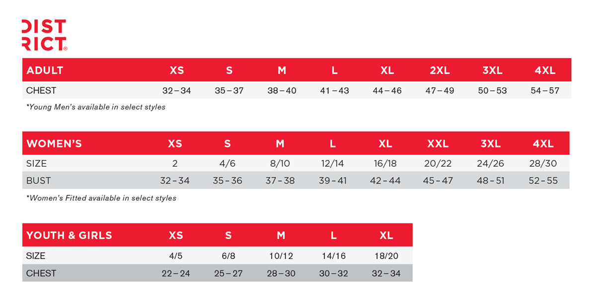 SIZECHART