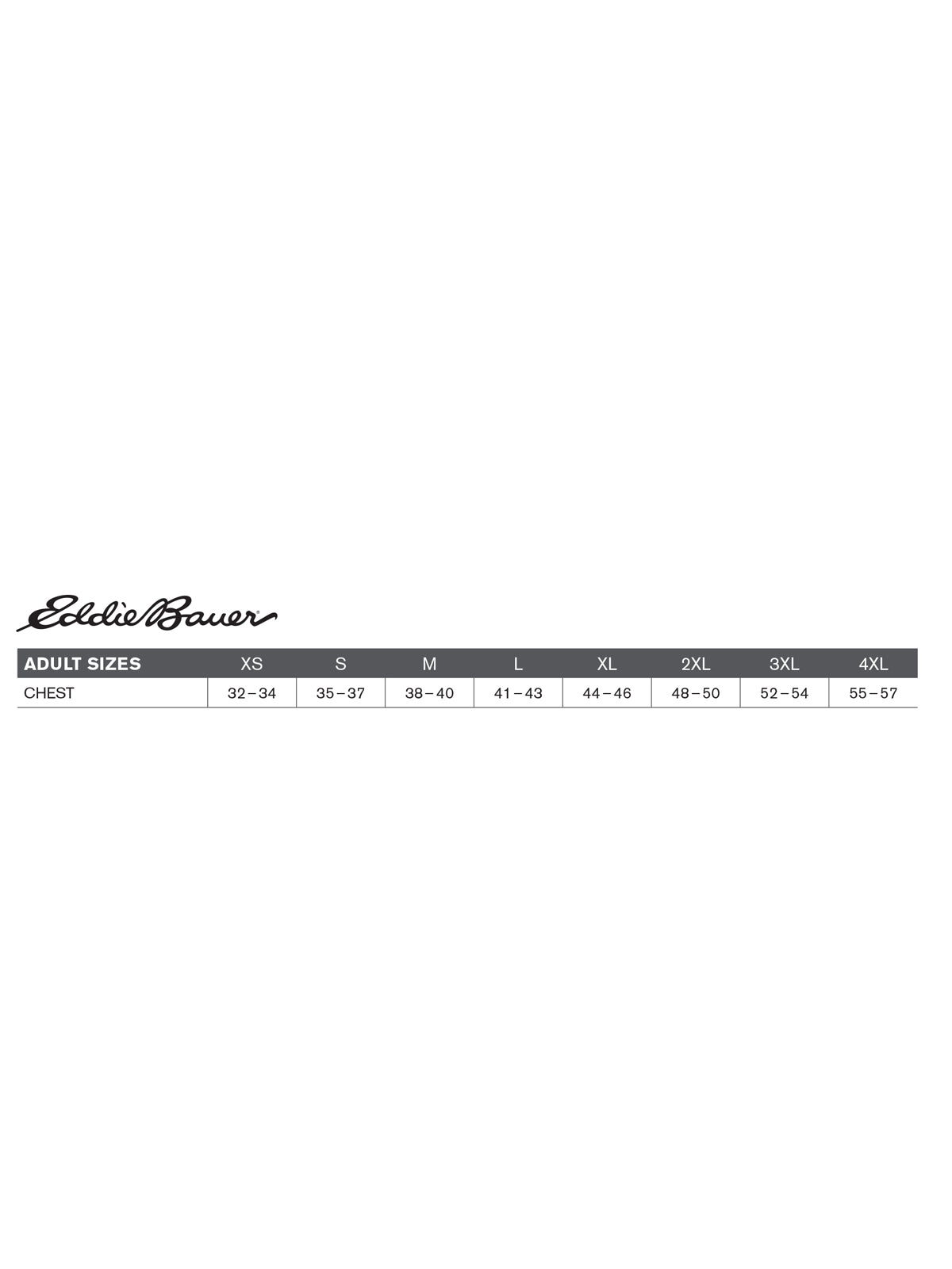 SIZECHART