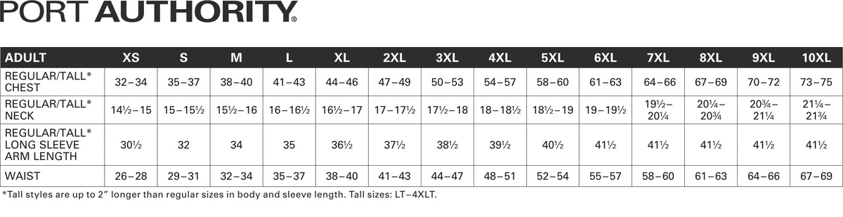 SIZECHART