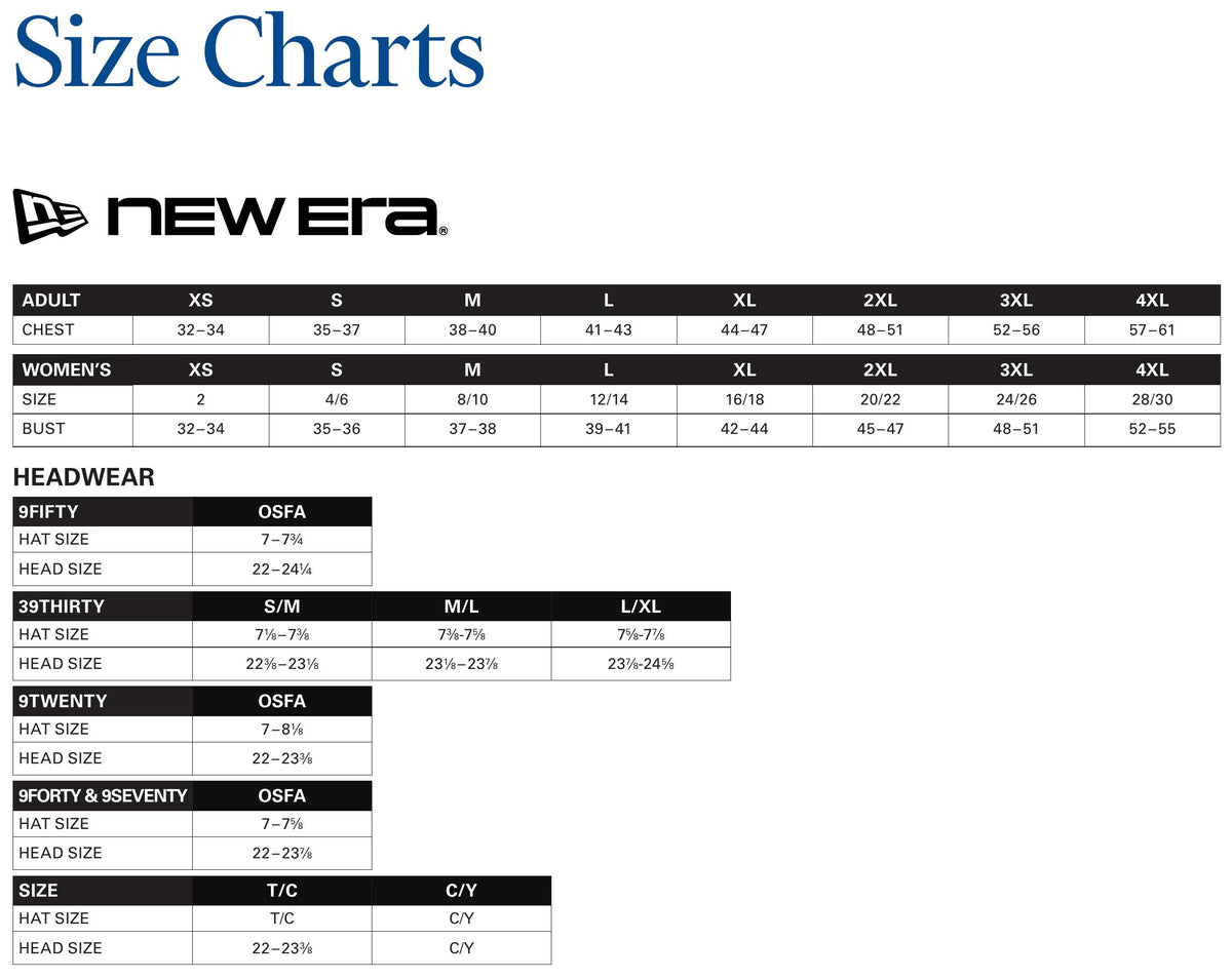 SIZECHART