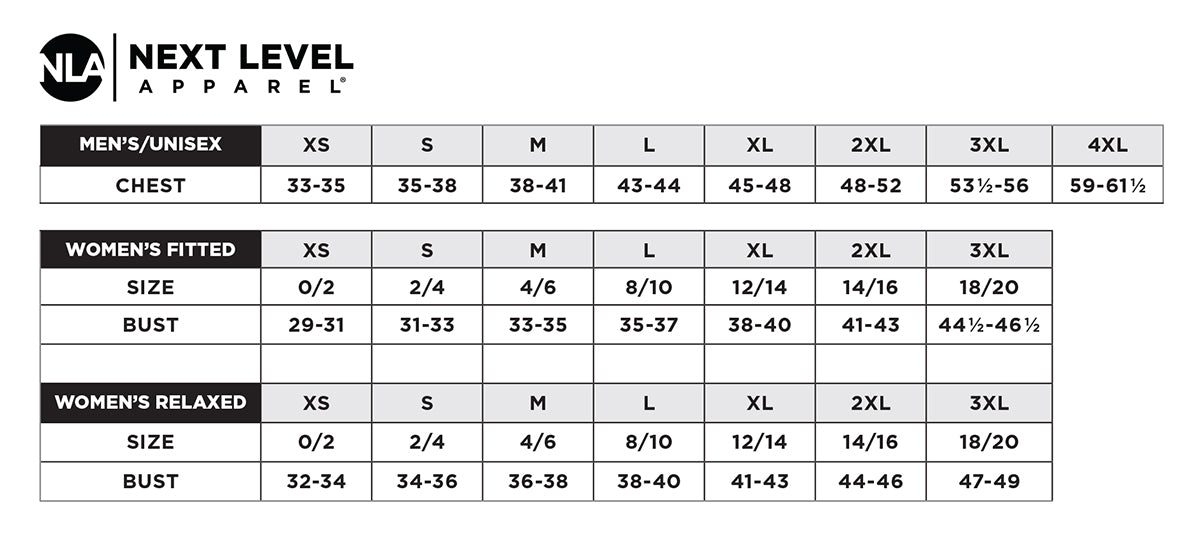 SIZECHART