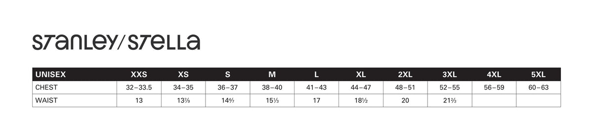SIZECHART