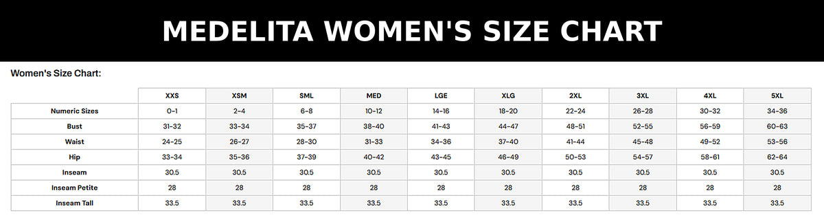 SIZECHART