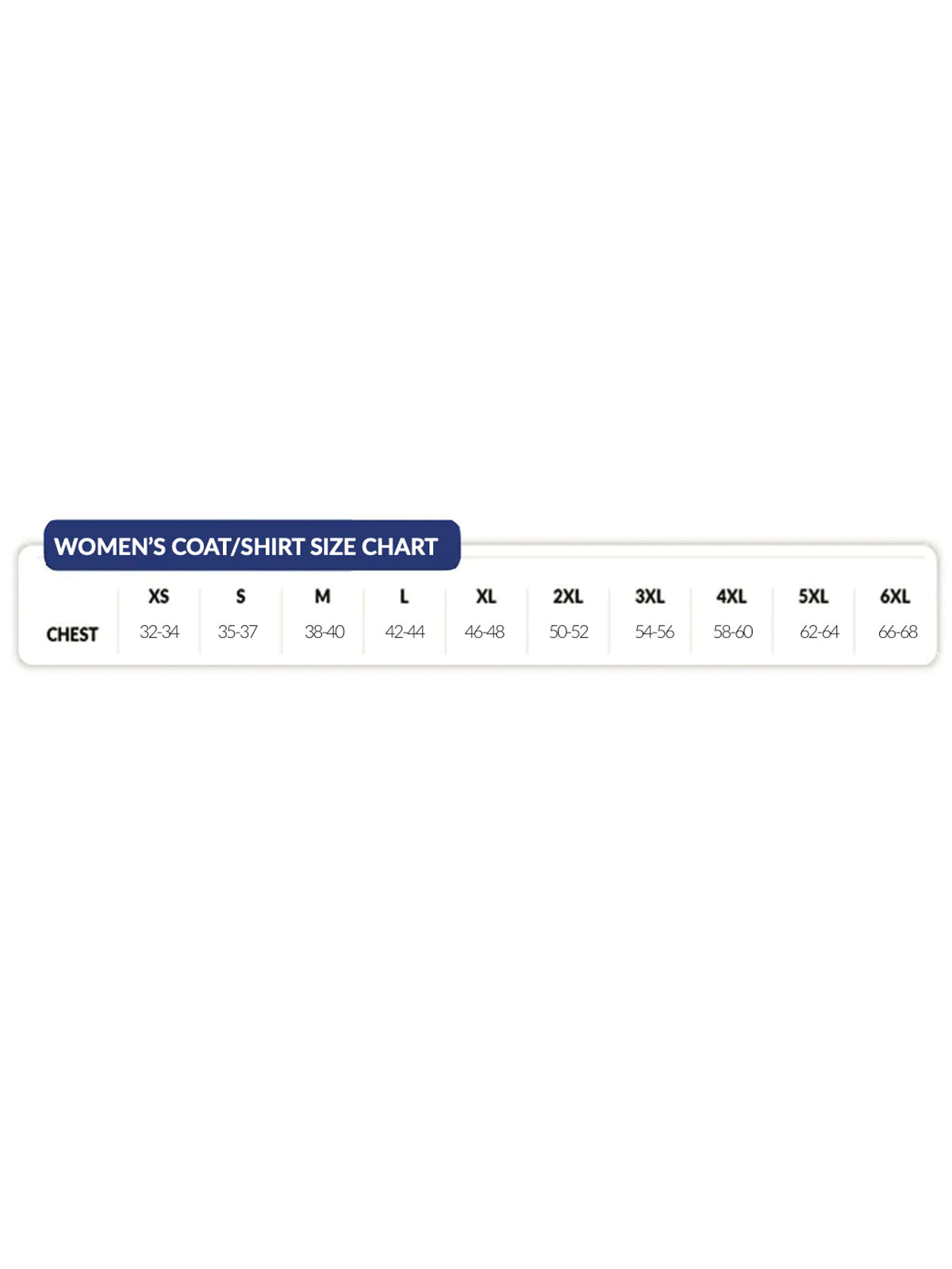 SIZECHART