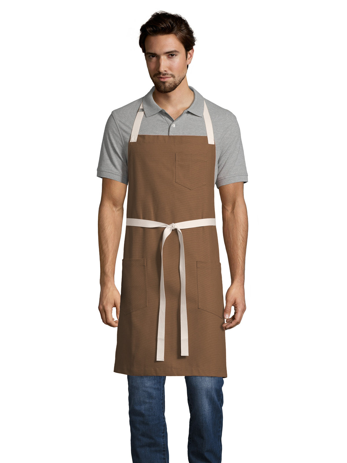 Unisex Apron - 3104 - Caramel