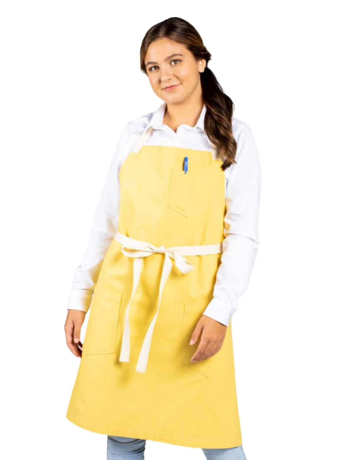 Unisex Apron - 3115 - Egg Canvas