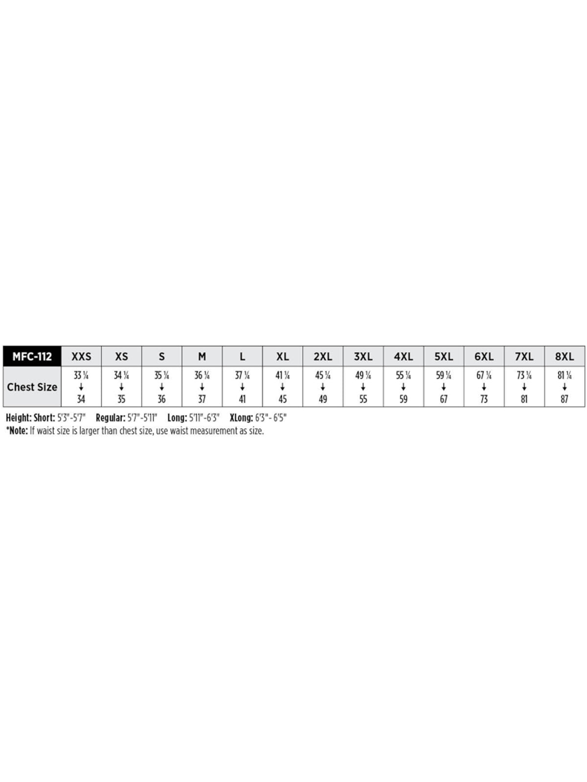 SIZECHART