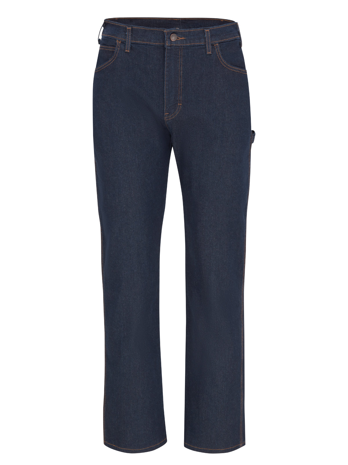 Men's Industrial Carpenter FLEX Jean - LU22 - Rinsed Indigo Blue