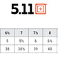 SIZECHART