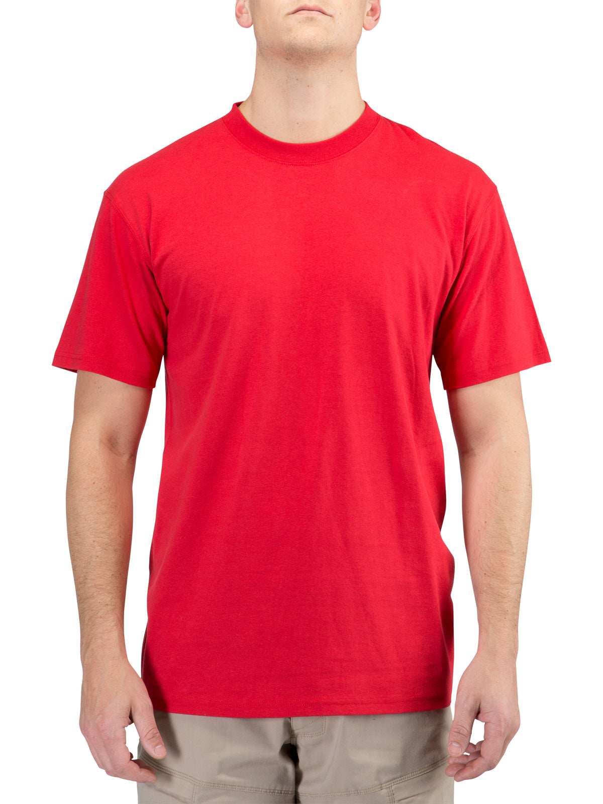 Men's Station Wear Short Sleeve T-Shirt - 40050 - Range Red