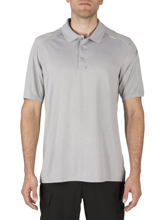 Men's Helios Short Sleeve Polo - 41192 - Heather Grey