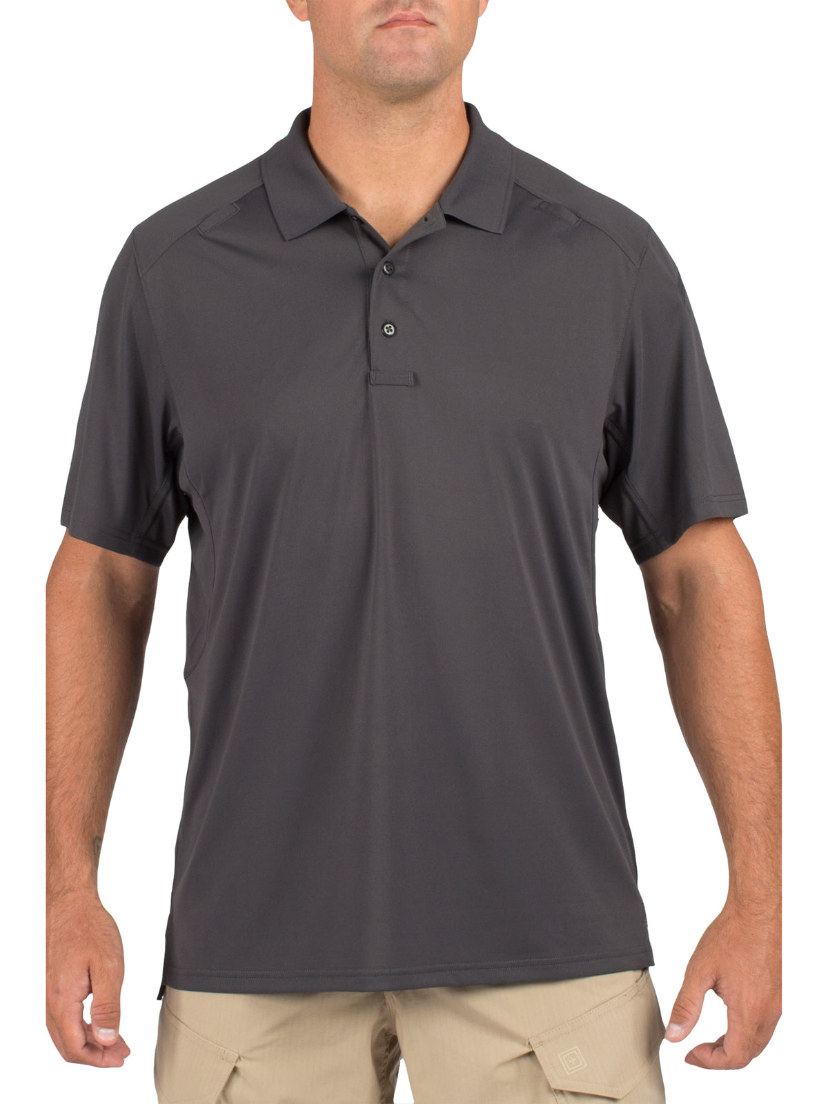 Men's Helios Short Sleeve Polo - 41192 - Charcoal