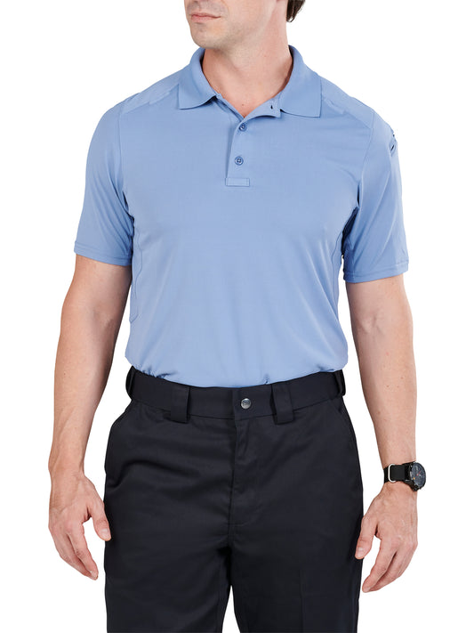 Men's Helios Short Sleeve Polo - 41192 - Fire Medium Blue