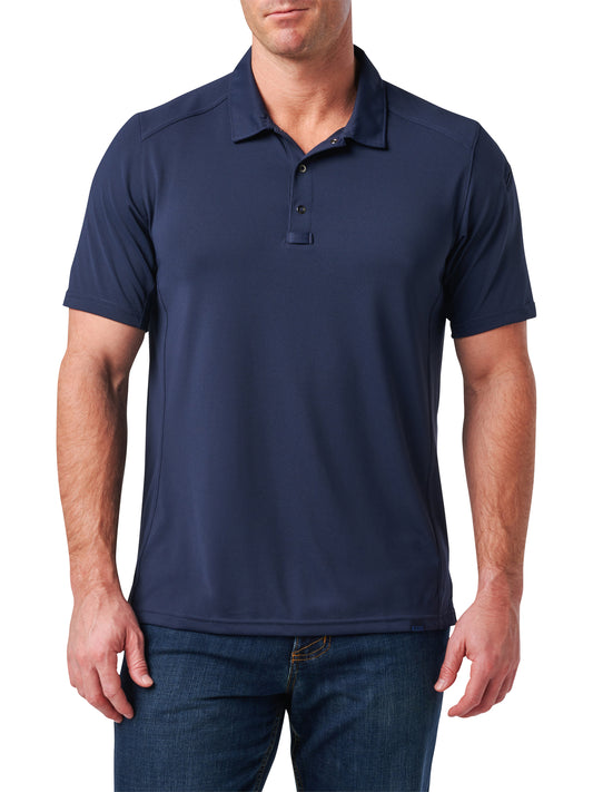 Men's Paramount Crest Short Sleeve Polo - 41298 - Pacific Navy