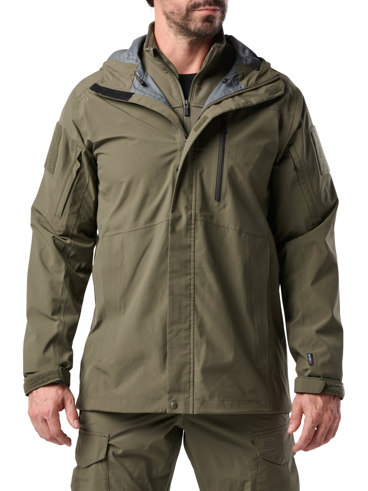 Men's Force Rain Jacket - 48362 - Ranger Green