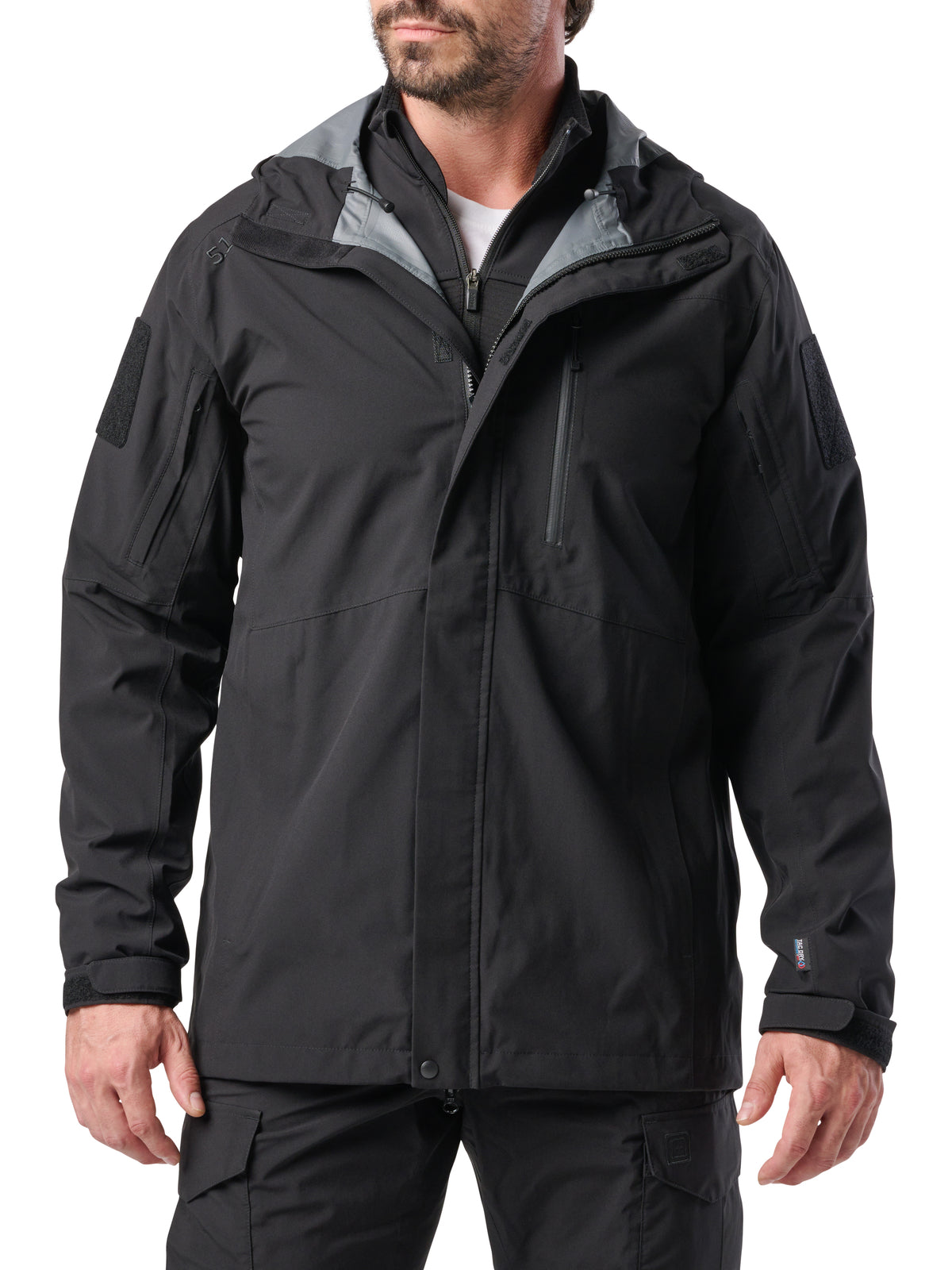 Men's Force Rain Jacket - 48362ABR - Black