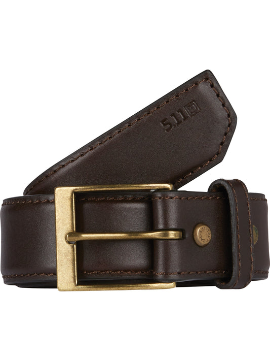 1.5-Inch Leather Casual Belt - 59501 - Classic Brwn