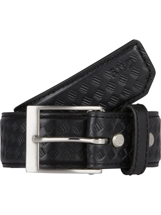Basketweave Leather Duty Belt - 59503 - Black