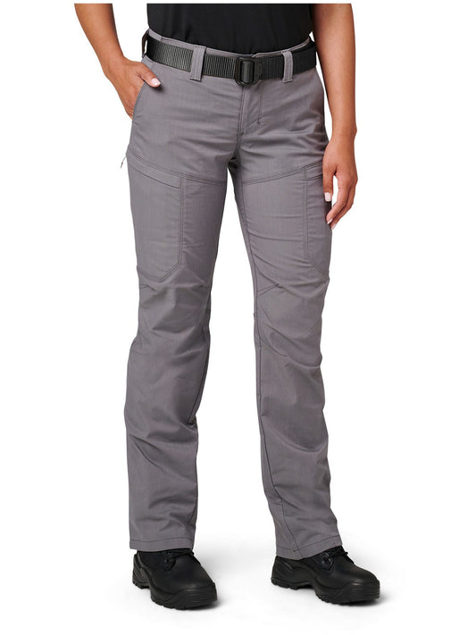 Women's Multi-Pocket Zippered Cargo Apex Stretch Tactical Pant - 64446ABR - Storm