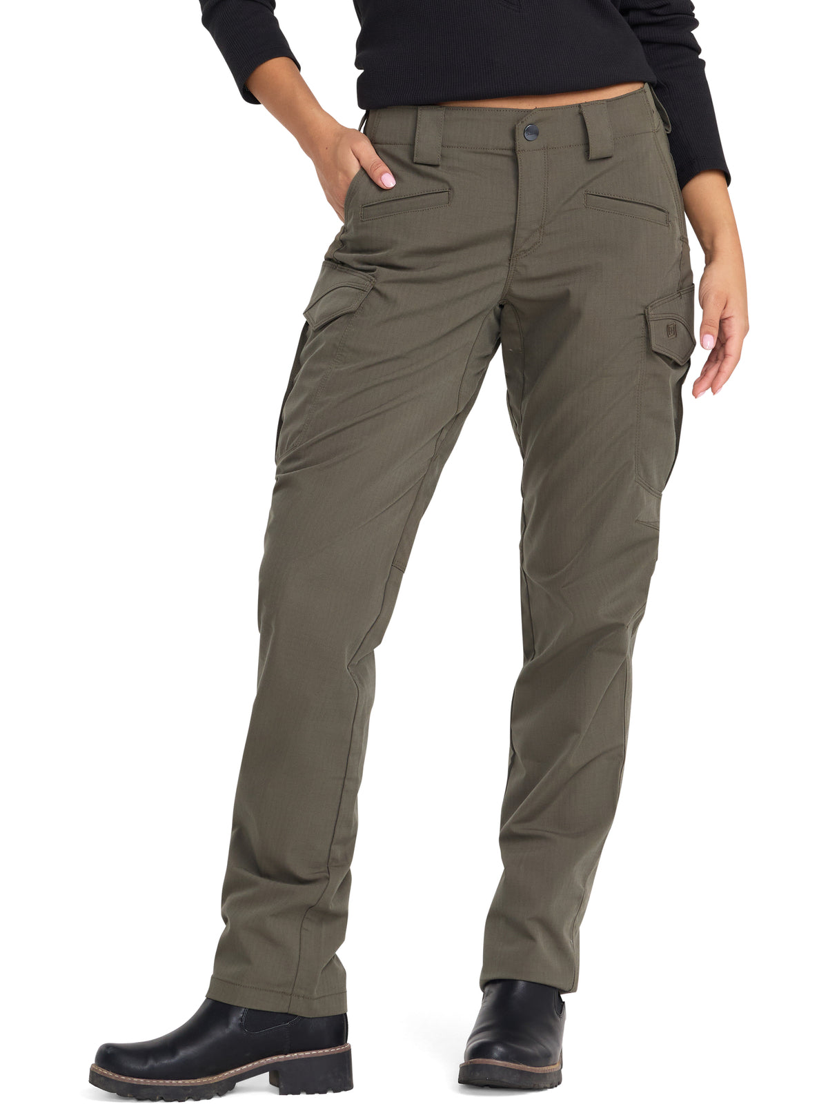 Women's Icon Stretch Tactical Pant - 64447ABR - Ranger Green