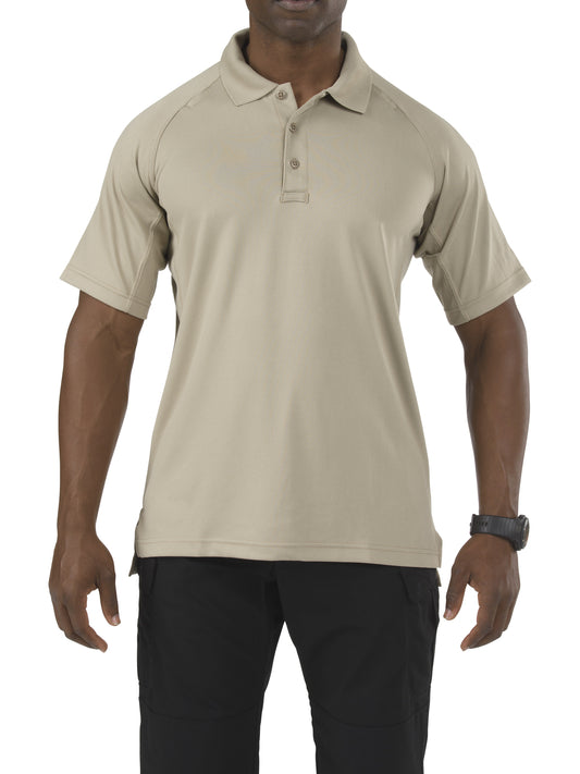 Men's Performance Short Sleeve Polo - 71049 - Silver Tan