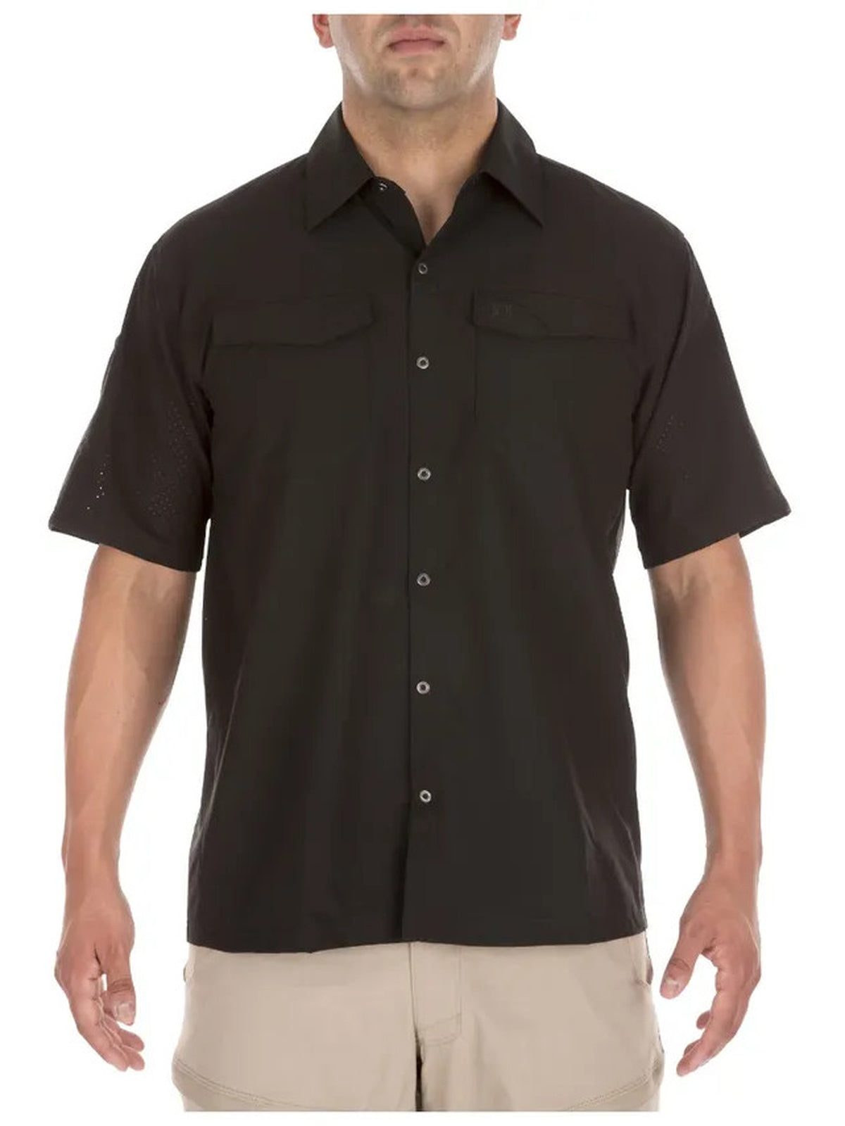 Men's Freedom Flex Short Sleeve Shirt - 71340 - Black