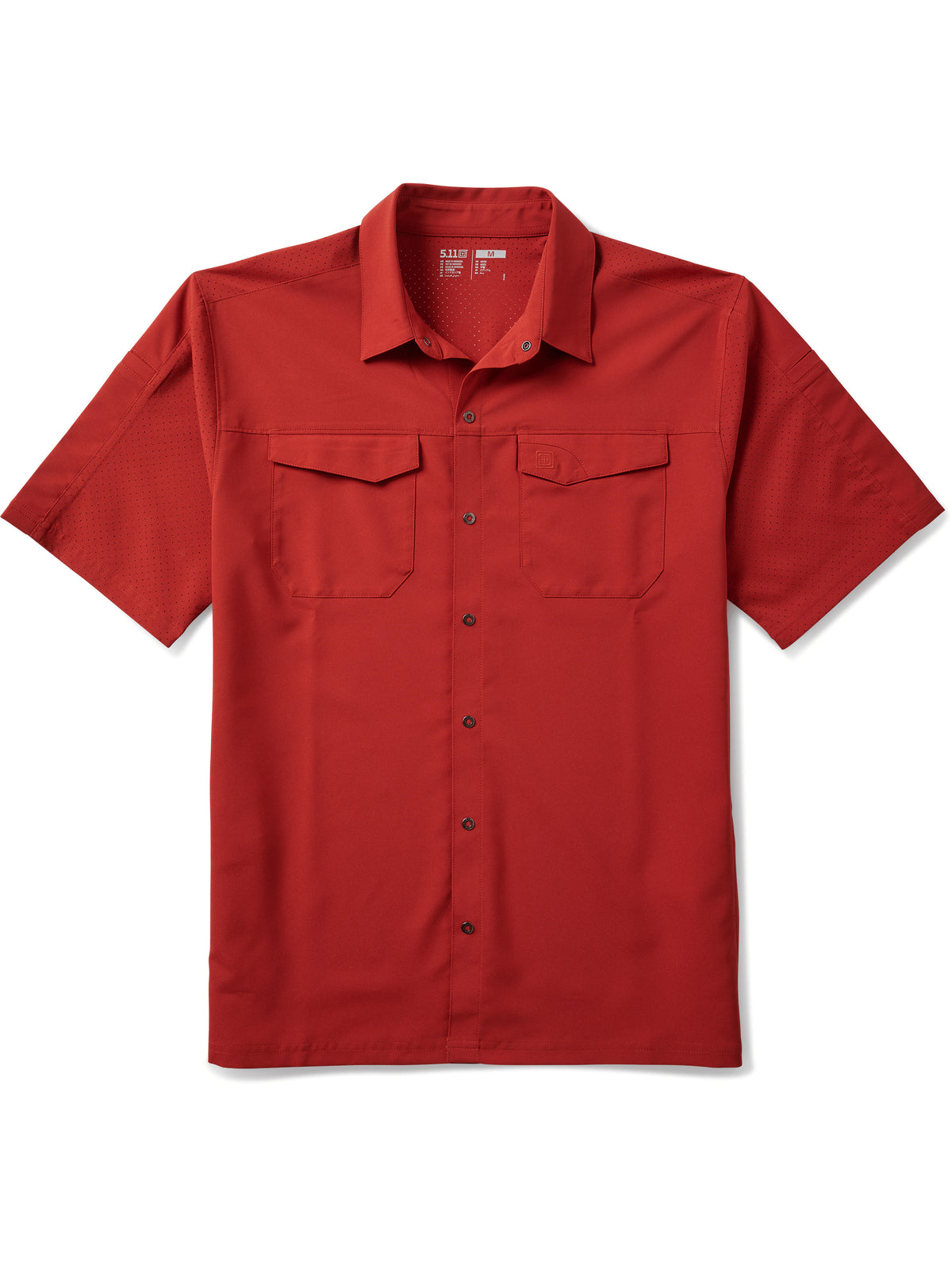 Men's Freedom Flex Short Sleeve Shirt - 71340 - Red Ochre