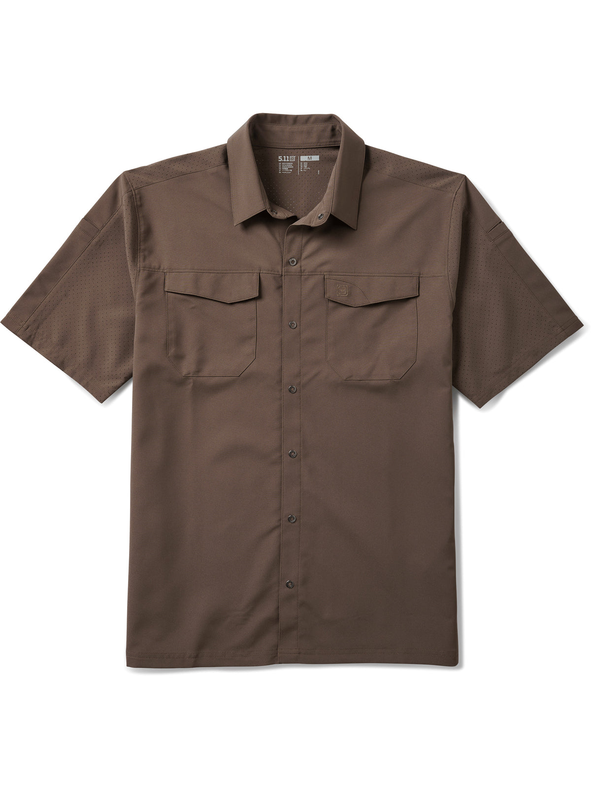 Men's Freedom Flex Short Sleeve Shirt - 71340 - Major Brown