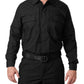 Men's Long Sleeve Flex-Tac Ripstop Duty Shirt - 72250 - Black