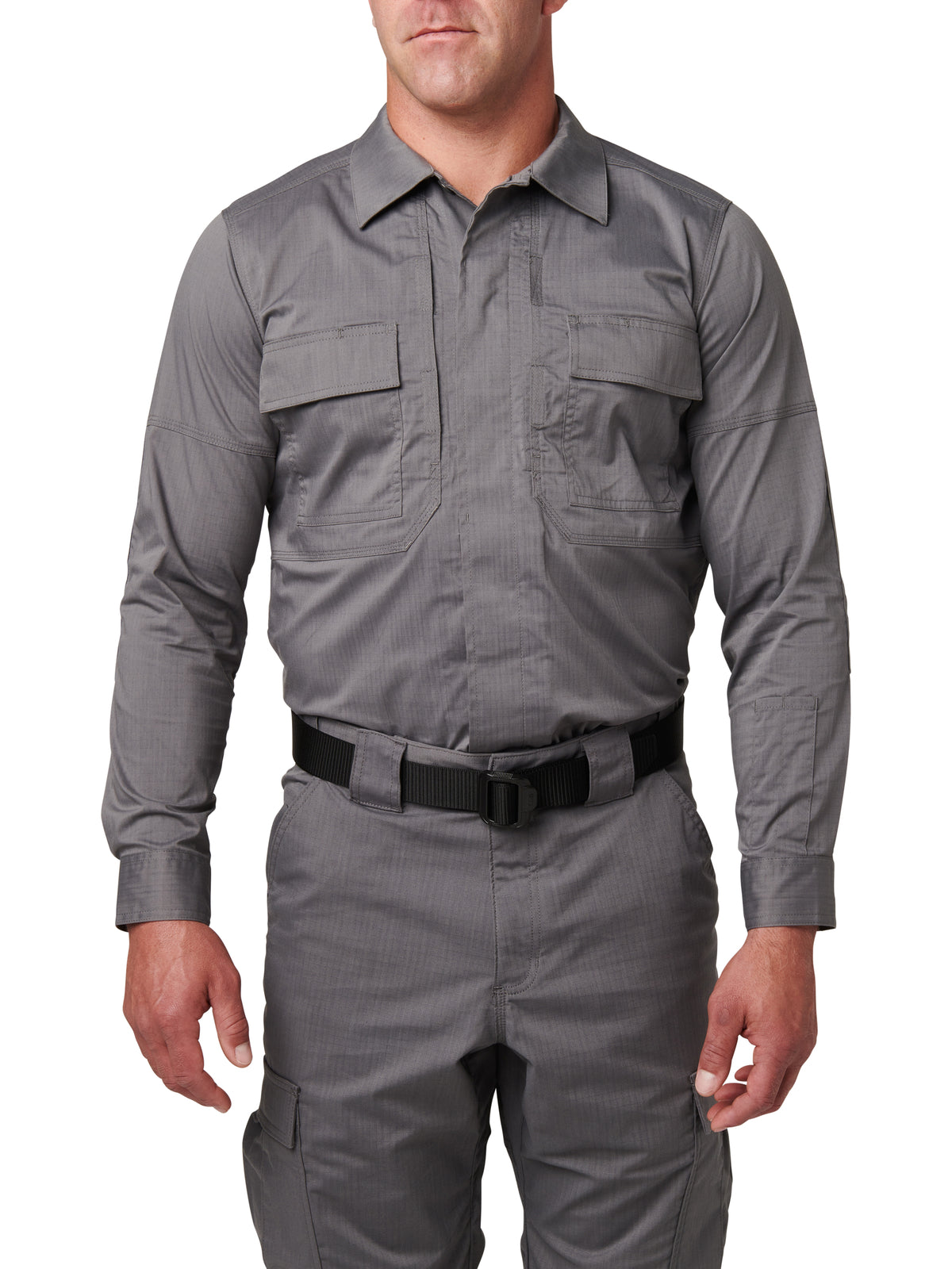 Men's Long Sleeve Flex-Tac Ripstop Duty Shirt - 72250 - Storm