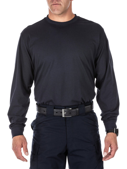 Men's Professional Long Sleeve T-Shirt - 72318 - Fire Navy