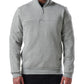 Men's Quarter-Zip Job Shirt - 72534 - Heather Grey
