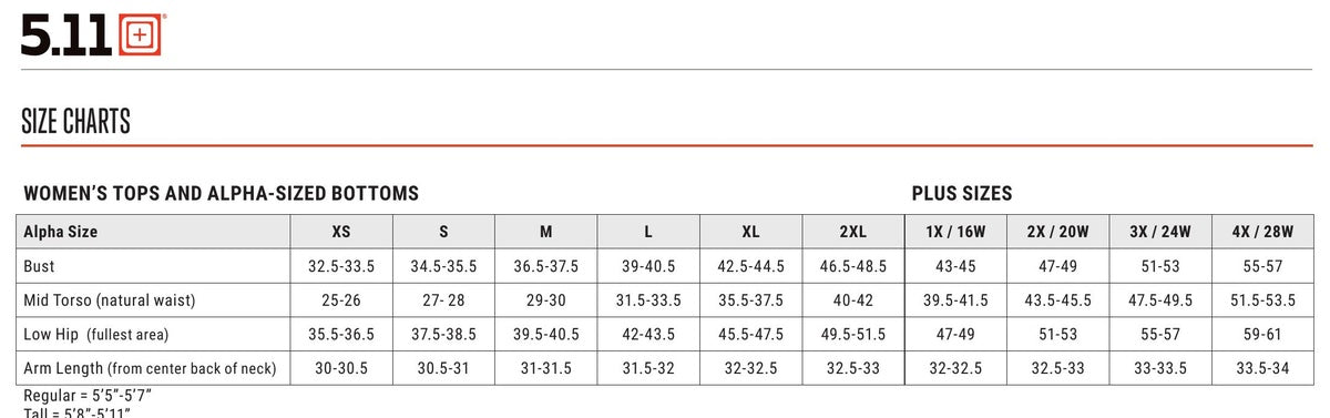 SIZECHART