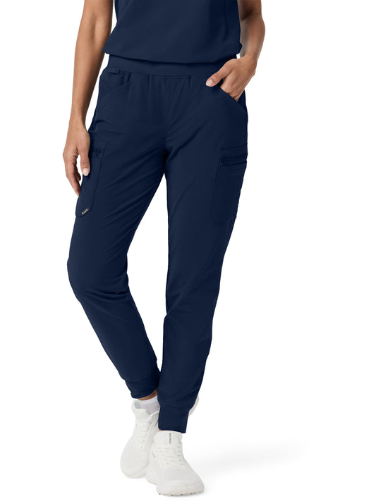 Women's Scrub Jogger - 7640027 - Pacific Navy