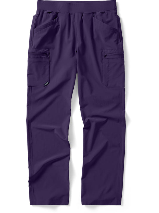 Women's Multi-Pocket Cargo Lightweight Stretch Scrub Pant - 7640054 - Crown Jewel