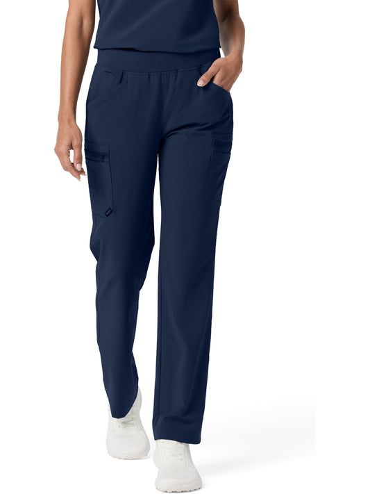 Women's Scrub Pant - 7640054 - Pacific Navy