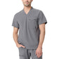 Men's One Pocket Scrub Top - 7710153 - Storm