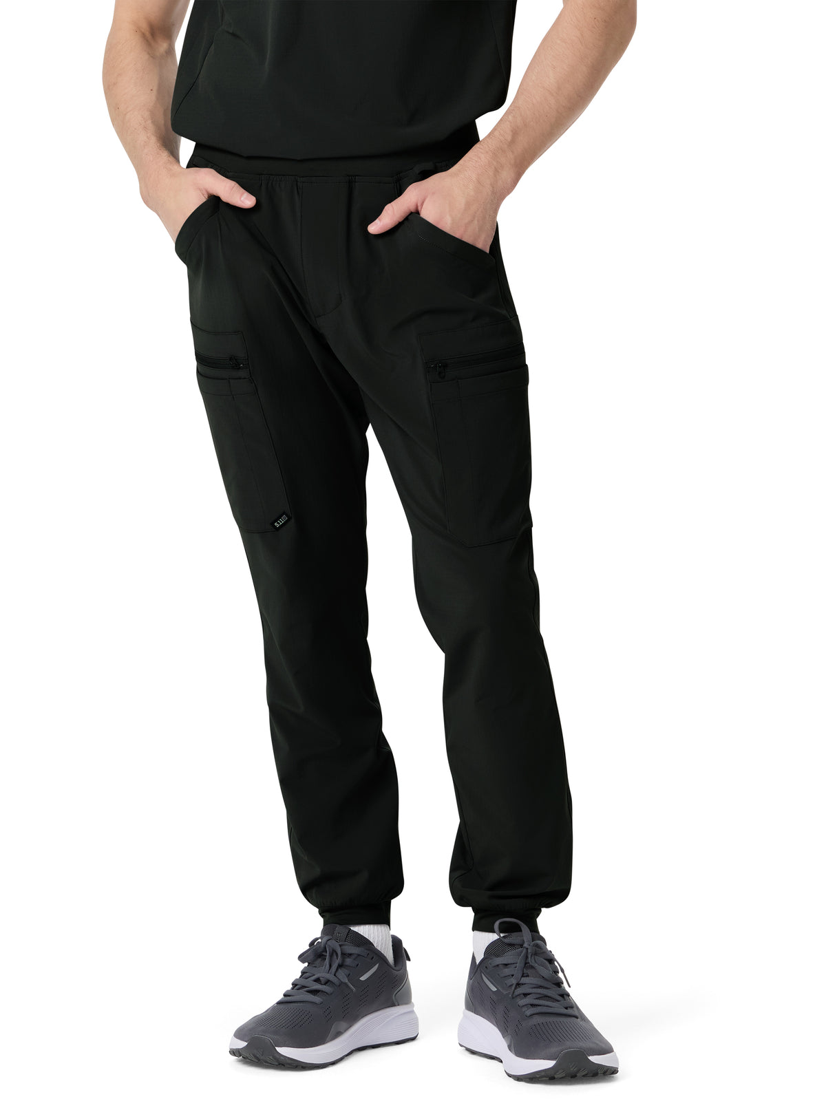 Men's Scrub Jogger - 7740117 - Black