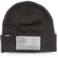 Cuffed Flag Bearer Beanie - 89162 - Black