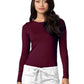 Women's Long Sleeve Tee - 2900 - Burgundy